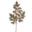 GLITTER LEAVES PICK 35CM CHAMPAGNE