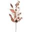 APPLE CONE METALLIC LEAVES 67CM COPPER