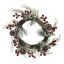 PINE NEEDLE WREATH 40CM RED