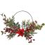 POINSETTIA BERRY RING 50CM RED