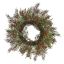 PINE WREATH W/BERRY 40CM RED