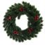 PINE BERRY WREATH 40CM GREEN