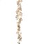 GOLD GARLAND 180CM FICUS