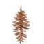 LARGE HANGING PINE CONE 23CM GOLD