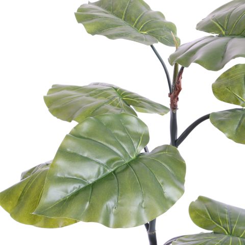 LARGE LEAF BRANCH 120CM GREEN