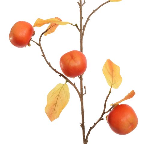 PERSIMMON BRANCH 100CM ORANGE