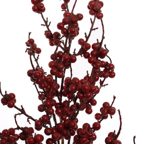 BERRY BRANCH 80CM RED