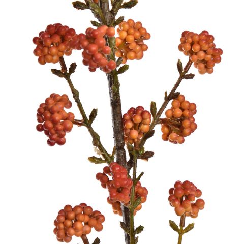 LARGE CALICARPA BRANCH 120CM ORANGE