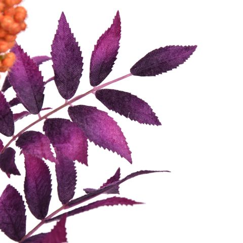 LARGE RHUS TYPINA BERRY 125CM ORANGE