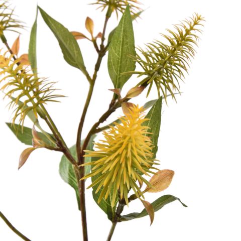 THISTLE BRANCH 60CM YELLOW