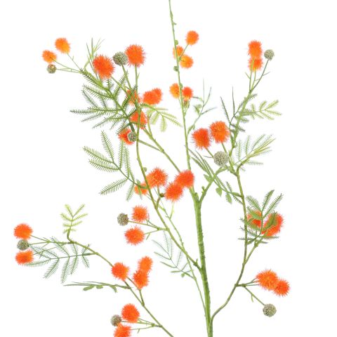 MIMOSA SPRAY 96CM ORANGE