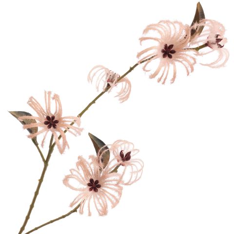LARGE CLEMATIS FRUIT SPRAY 105CM MAUVE