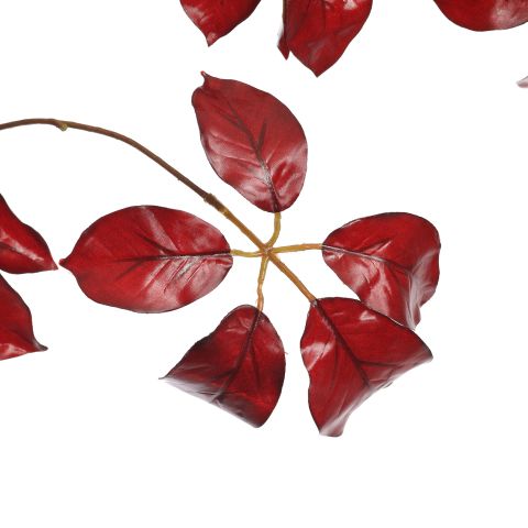 LARGE LACK LEAF BRANCH 120CM MASSALA