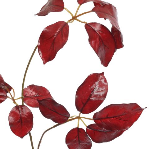 LARGE LACK LEAF BRANCH 120CM MASSALA