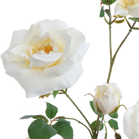 ALBA ROSE SPRAY 95CM CREAM