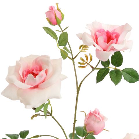 ALBA ROSE SPRAY 95CM PINK