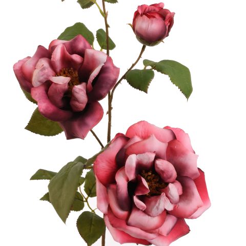 ROSE SPRAY 85CM MAUVE