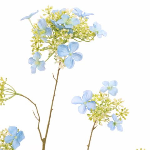 HYDRANGEA SPRAY 71CM BLUE