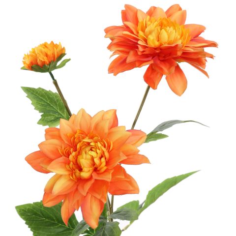 DAHLIA X3 SPRAY 65CM ORANGE