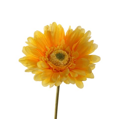 SINGLE GERBERA 56CM YELLOW