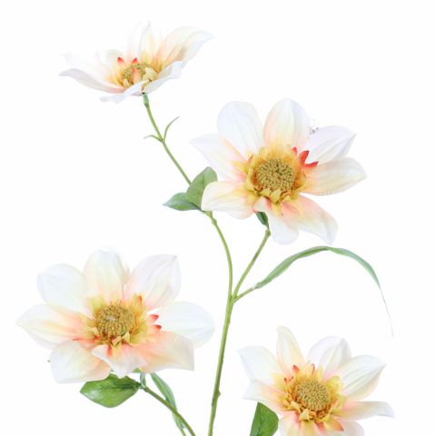 DAHLIA SPRAY 65CM CREAM