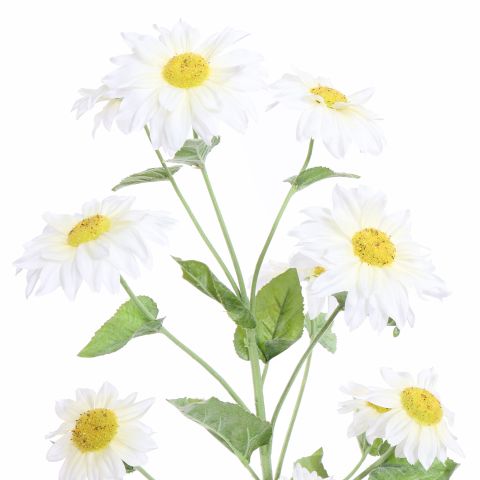 SUNFLOWER SPRAY 122CM CREAM