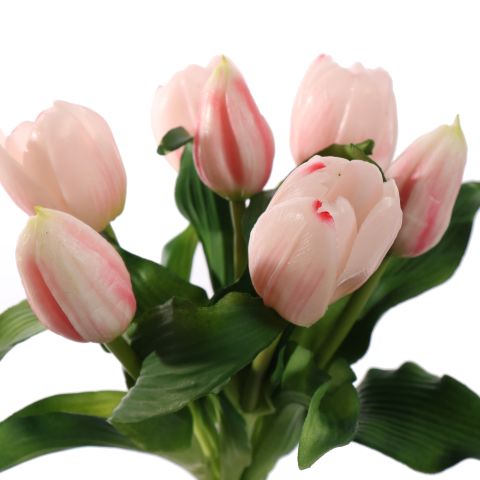 TULIP X7 BUNDLE 30CM LIGHT PINK