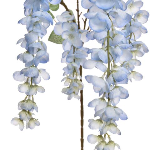 WISTERIA BRANCH 110CM LIGHT BLUE