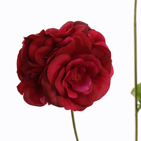 BEGONIA FLOWER 75CM BURGUNDY