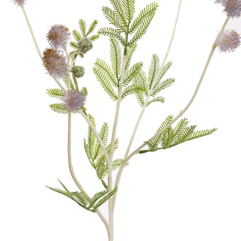 COLORED STEM MIMOSA 85CM BLUE