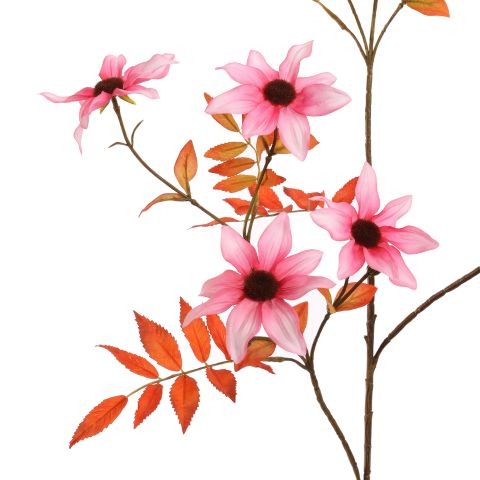 DAHLIA FLOWER 113CM PINK