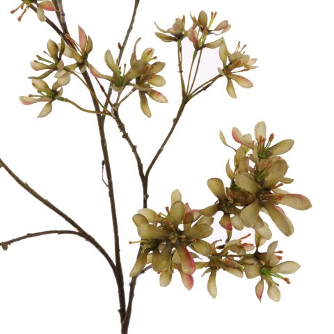 MINI FLOWER BRANCH 113CM GREEN