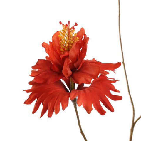 HIBISCUS 89CM ORANGE