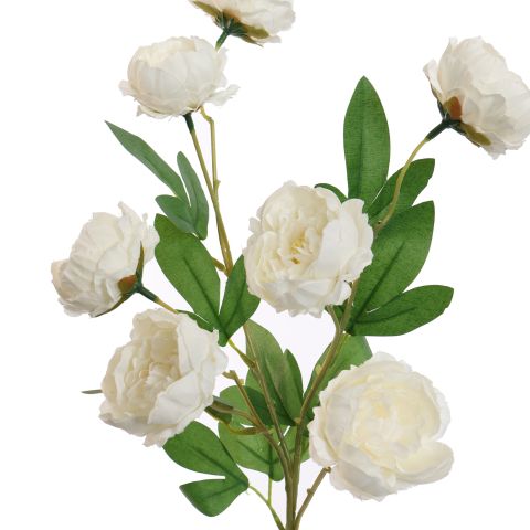 MINI PEONY 80CM CREAM