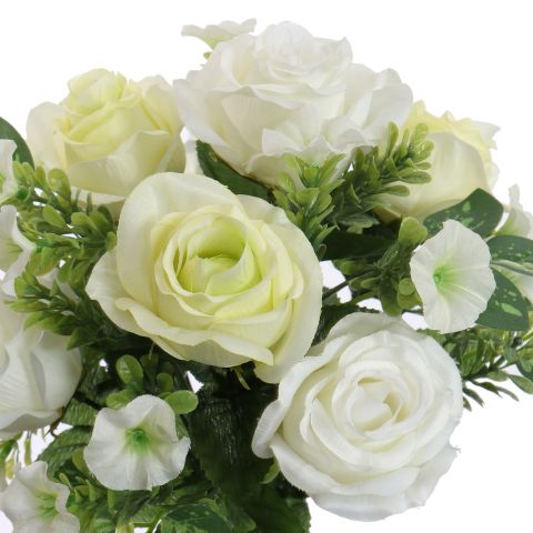 ROSE X13 BUSH 33CM CREAM