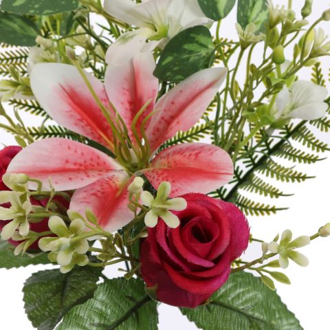 ROSE LILY X6 BUSH 37CM BEAUTY