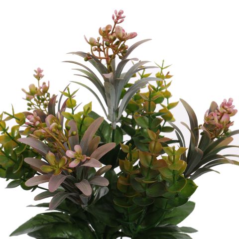 MIXED BUSH 35CM PINK