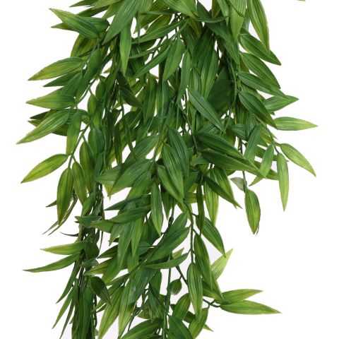 HANGING LEAVES 80CM GREEN