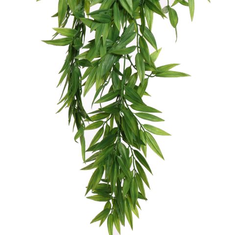 HANGING LEAVES 80CM GREEN