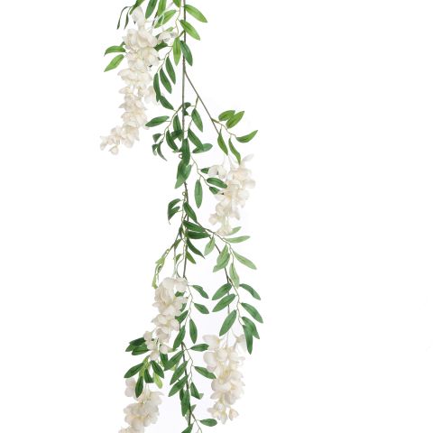 WISTERIA GARLAND 200CM CREAM