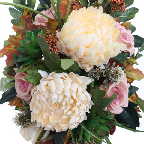 MUM CALLA ARR 75X35X25CM PEACH