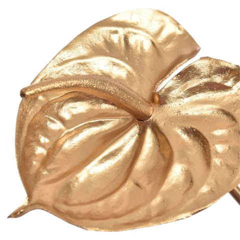 ANTHURIUM PU 60CM GOLD