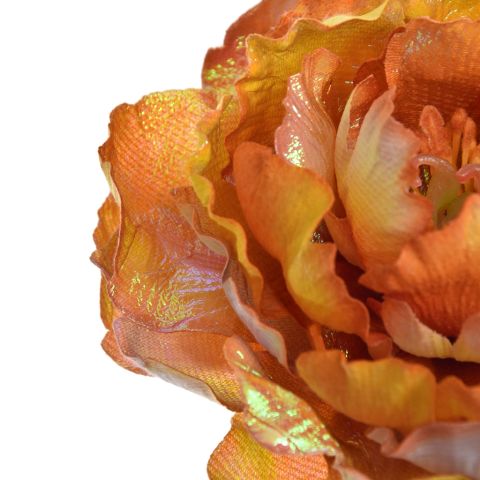 PEONY SHINY 62CM YELLOW
