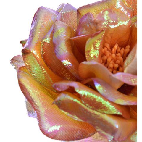 ROSE SHINY 62CM YELLOW