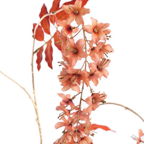 LARGE WISTERIA 135CM GOLD PEACH