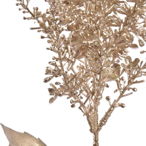 PLUM BRANCH 70CM CHAMPAGNE