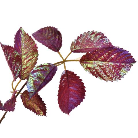 LEAF SPRAY SHINY 75CM RED