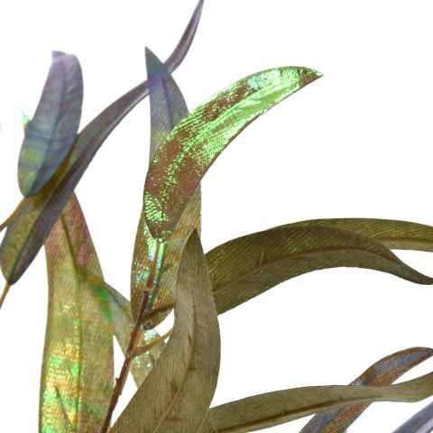 EUCALYPTUS SPRAY SHINY 95CM GREEN