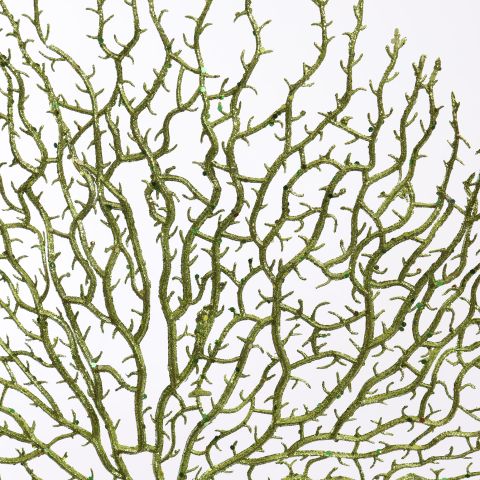CORAL BRANCH 65CM GREEN