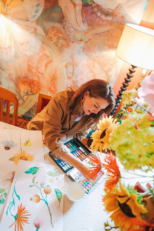 Marylène Madou watercolor